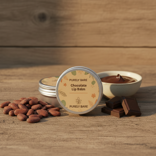 Chocolate Lip Balm – Purely Bare